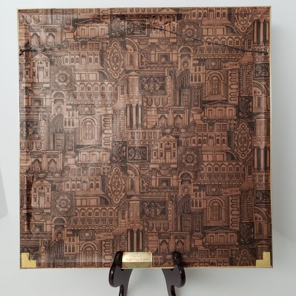 Vintage Artist Signed Framed Expressive Giraffe Screen Print, Ready to Hang - Picture 4 of 8